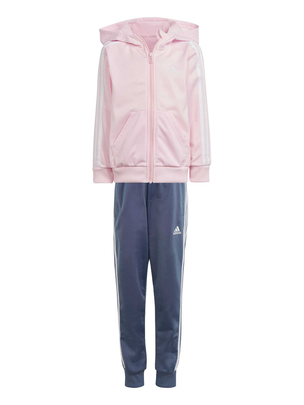 ADIDAS SPORTSWEAR Спортен екип Essentials 3-Stripes Shiny Tracksuit